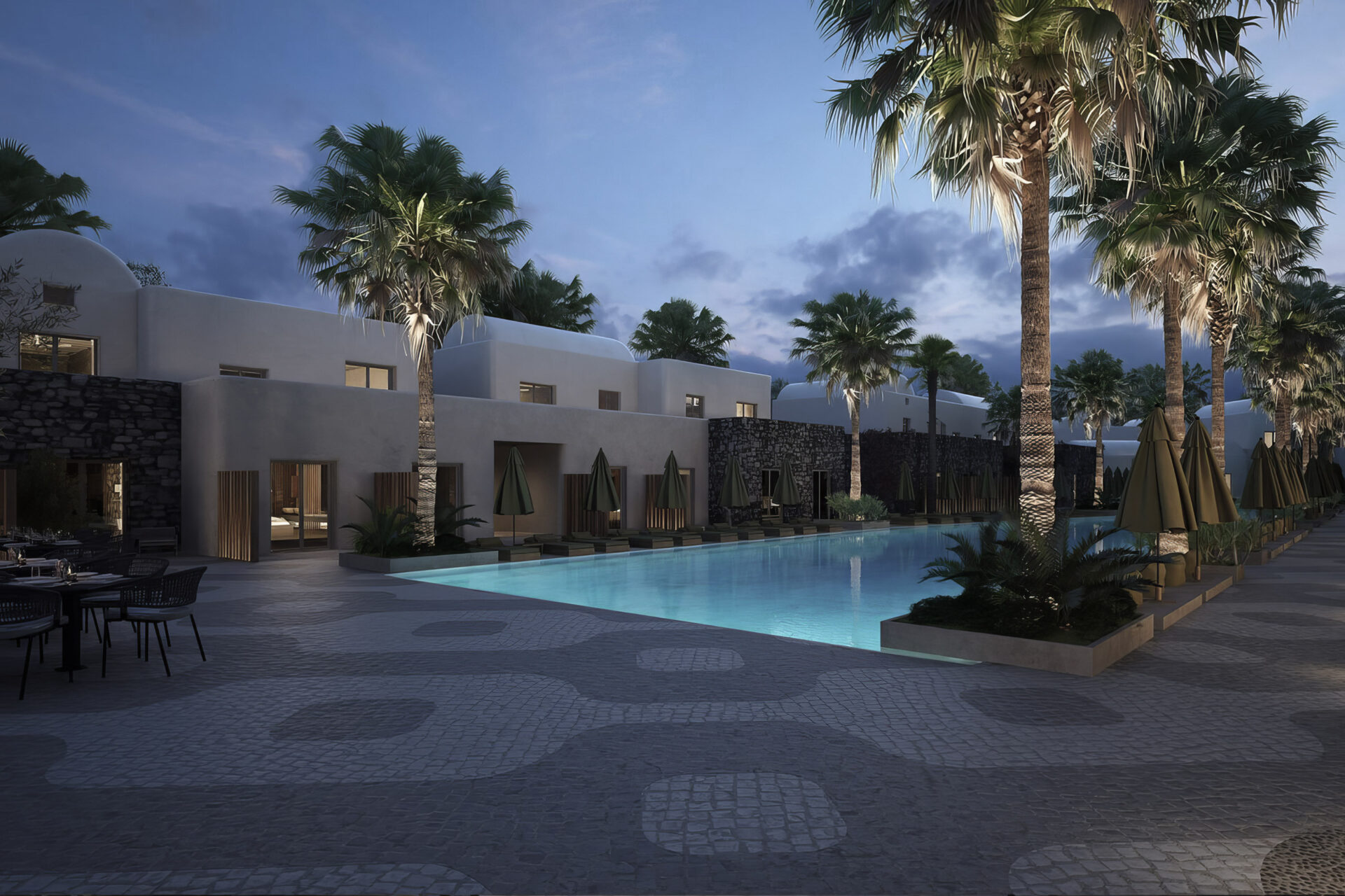 Hotel in Kamari, Santorini