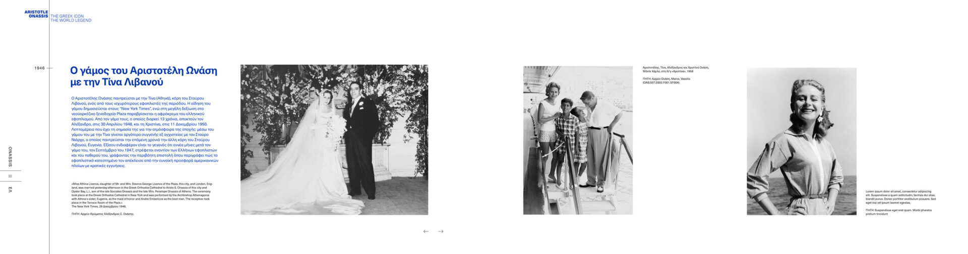 Aristotle Onassis Timeline