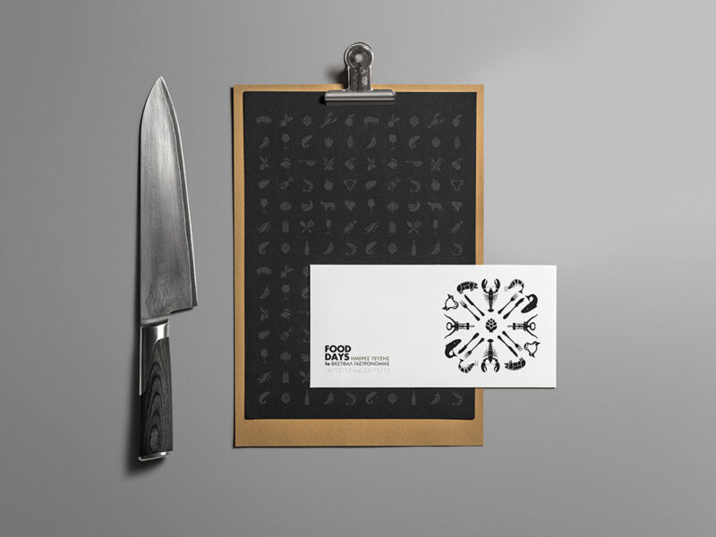 Food Days Gastronomy Festival Visual Identity