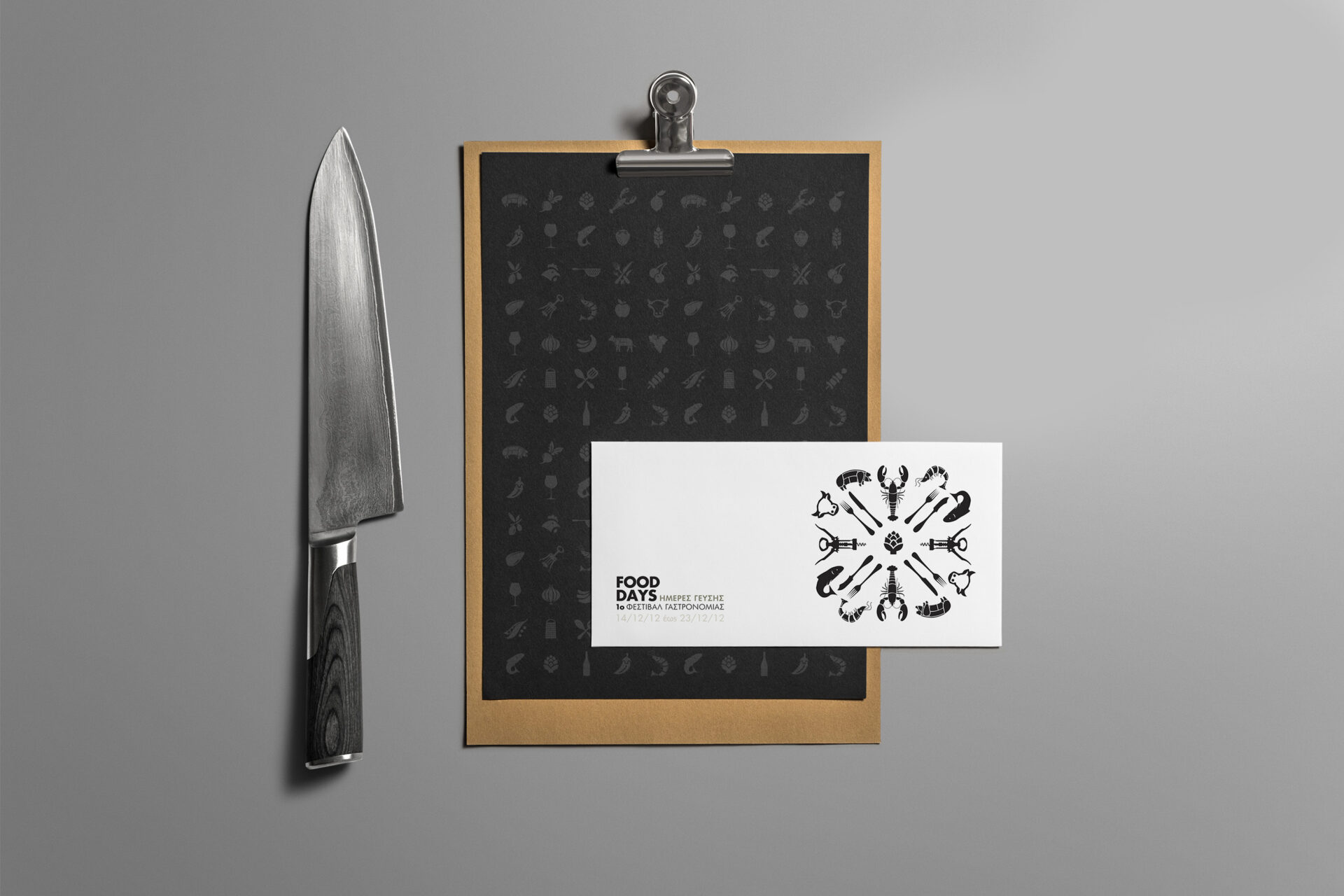 Food Days Gastronomy Festival Visual Identity