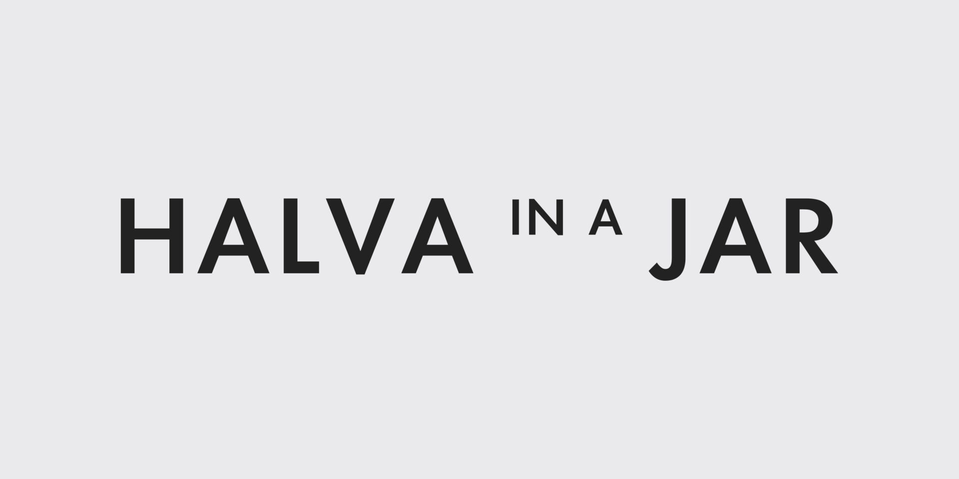 Halva in a Jar Brand
