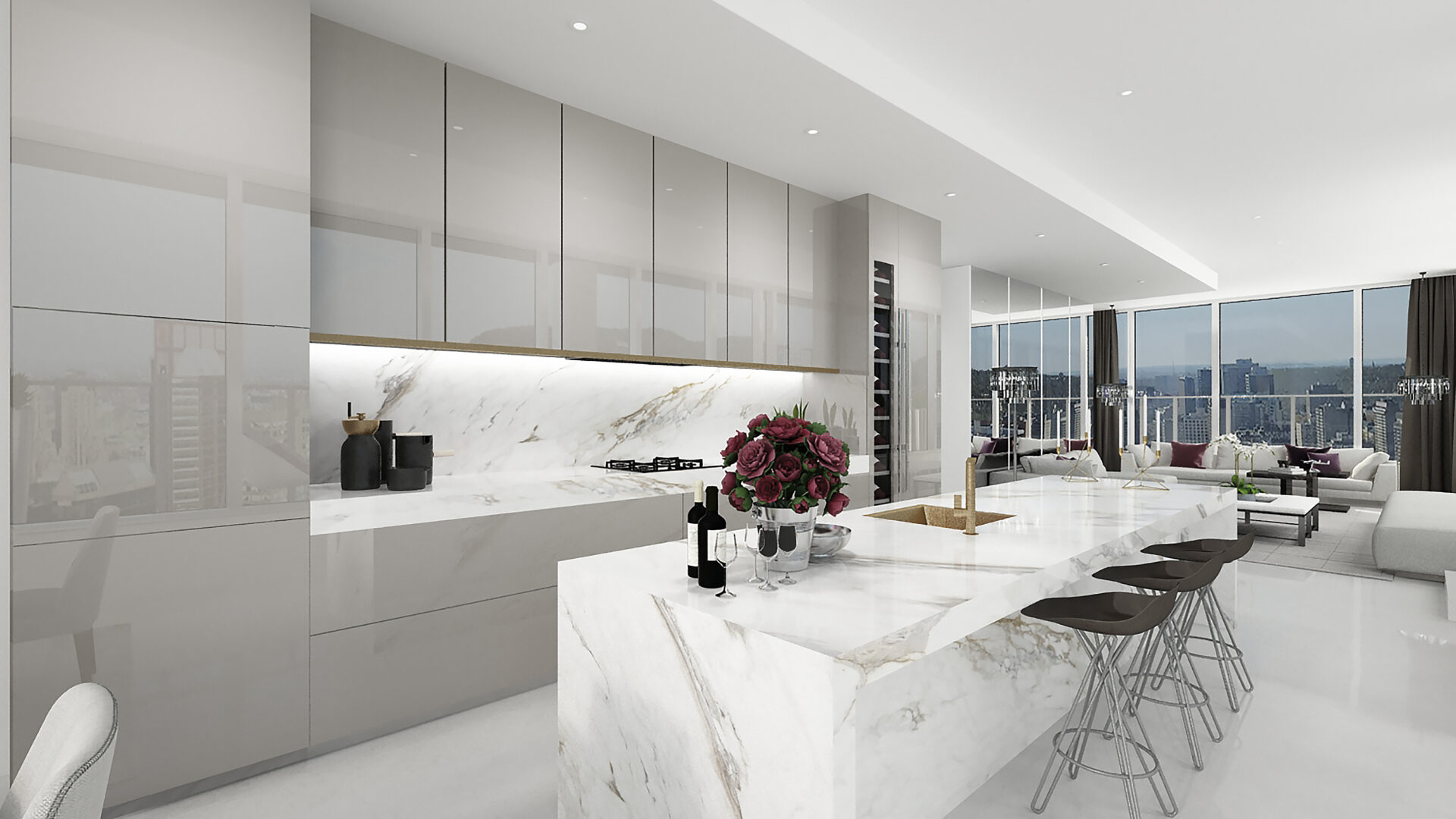 37th Floor Luxury Condo in Montreal