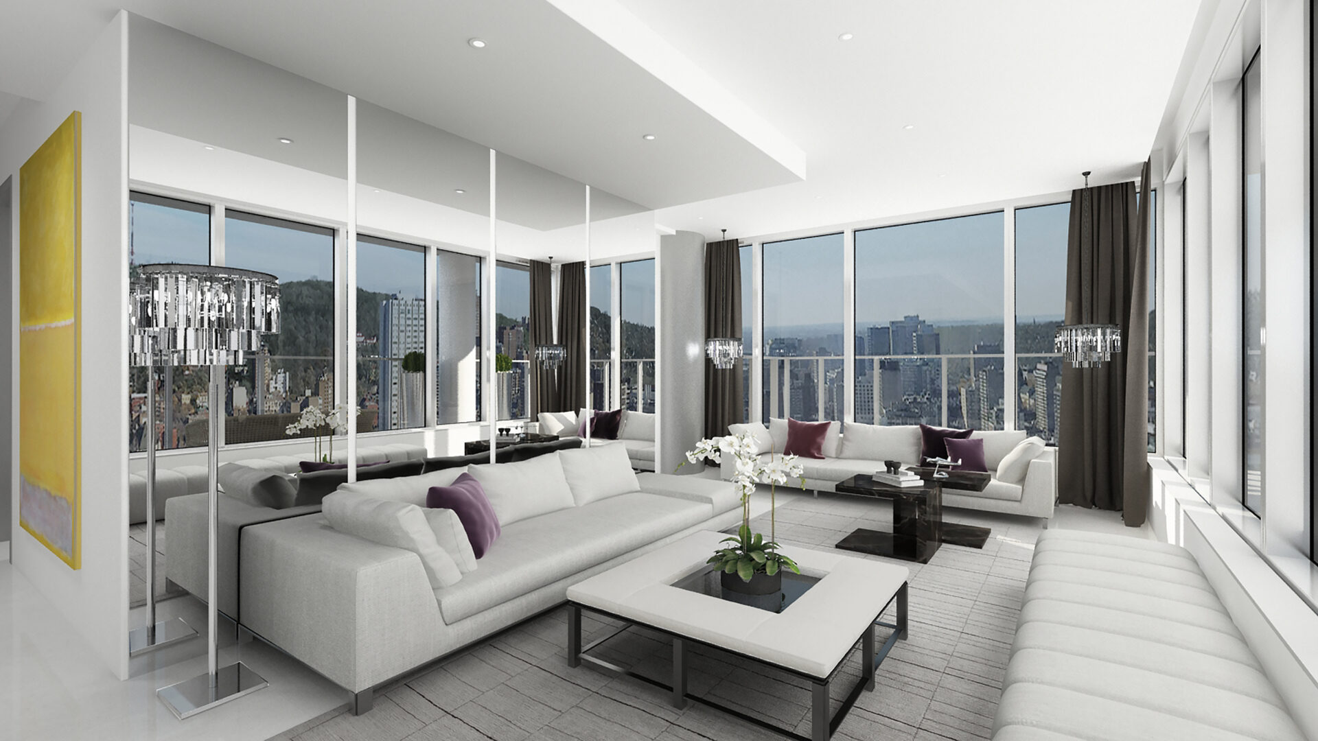 37th Floor Luxury Condo in Montreal
