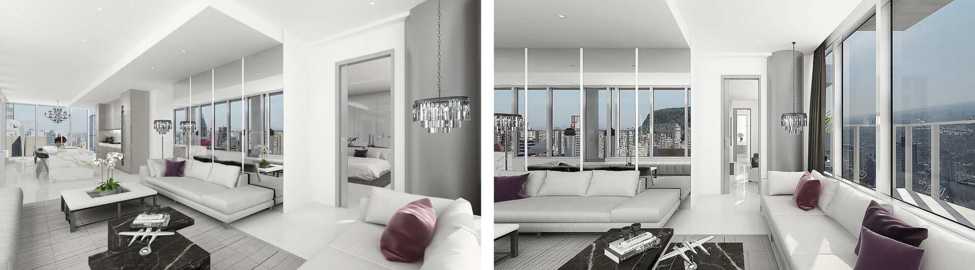 37th Floor Luxury Condo in Montreal