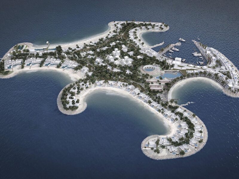 Resort Island in Dubai