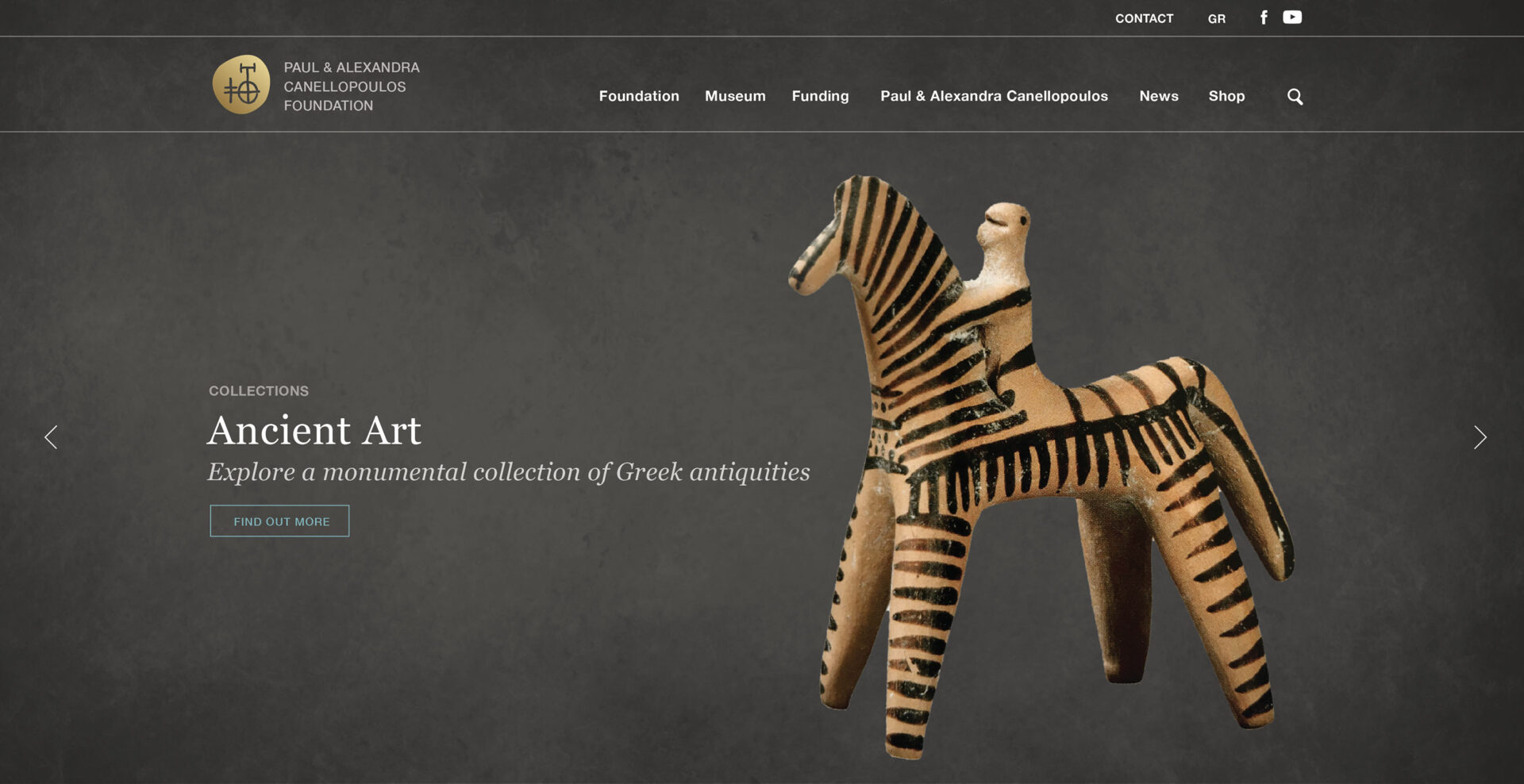 Paul and Alexandra Canellopoulos Foundation Online
