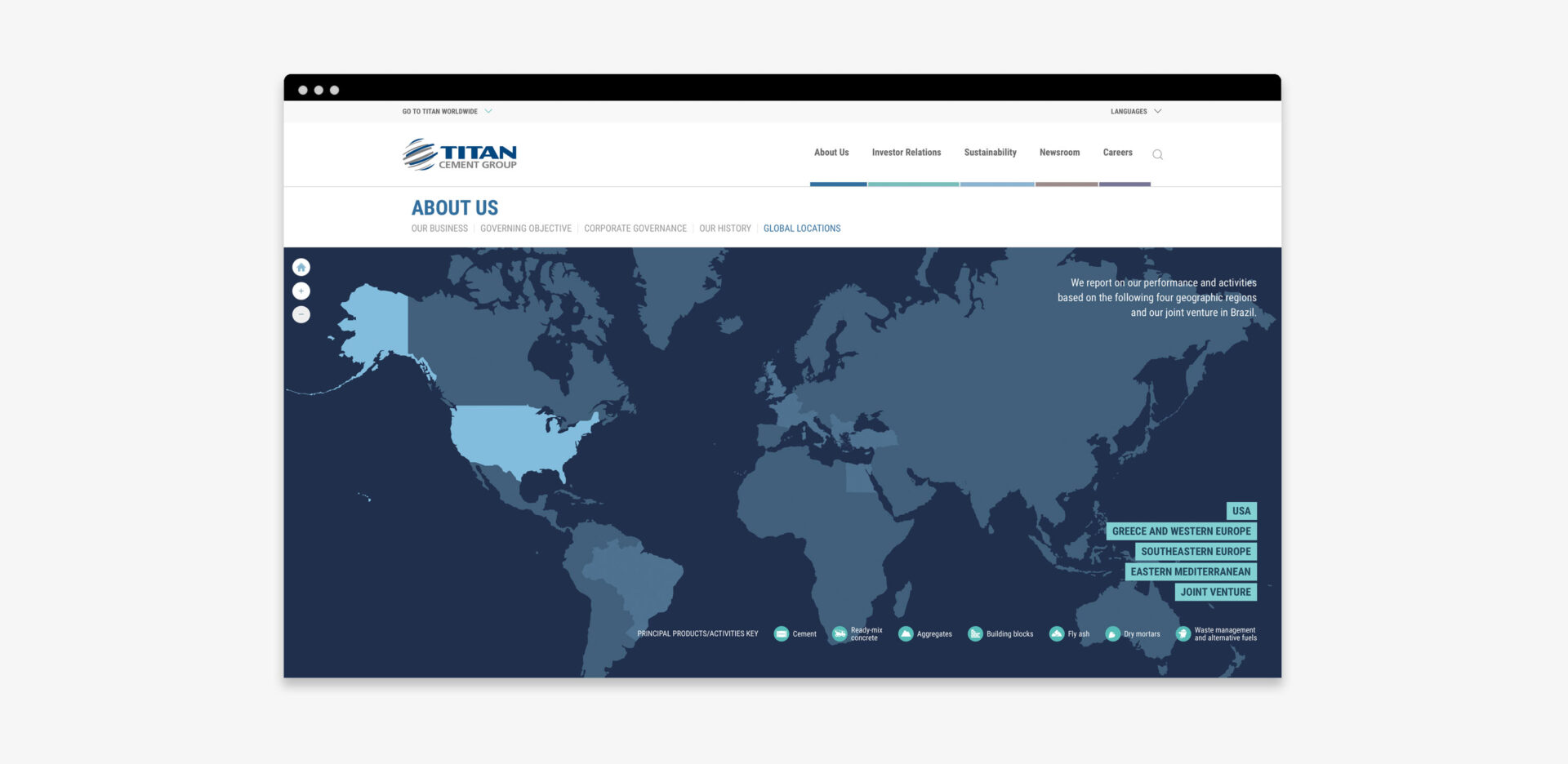 TITAN CEMENT Online