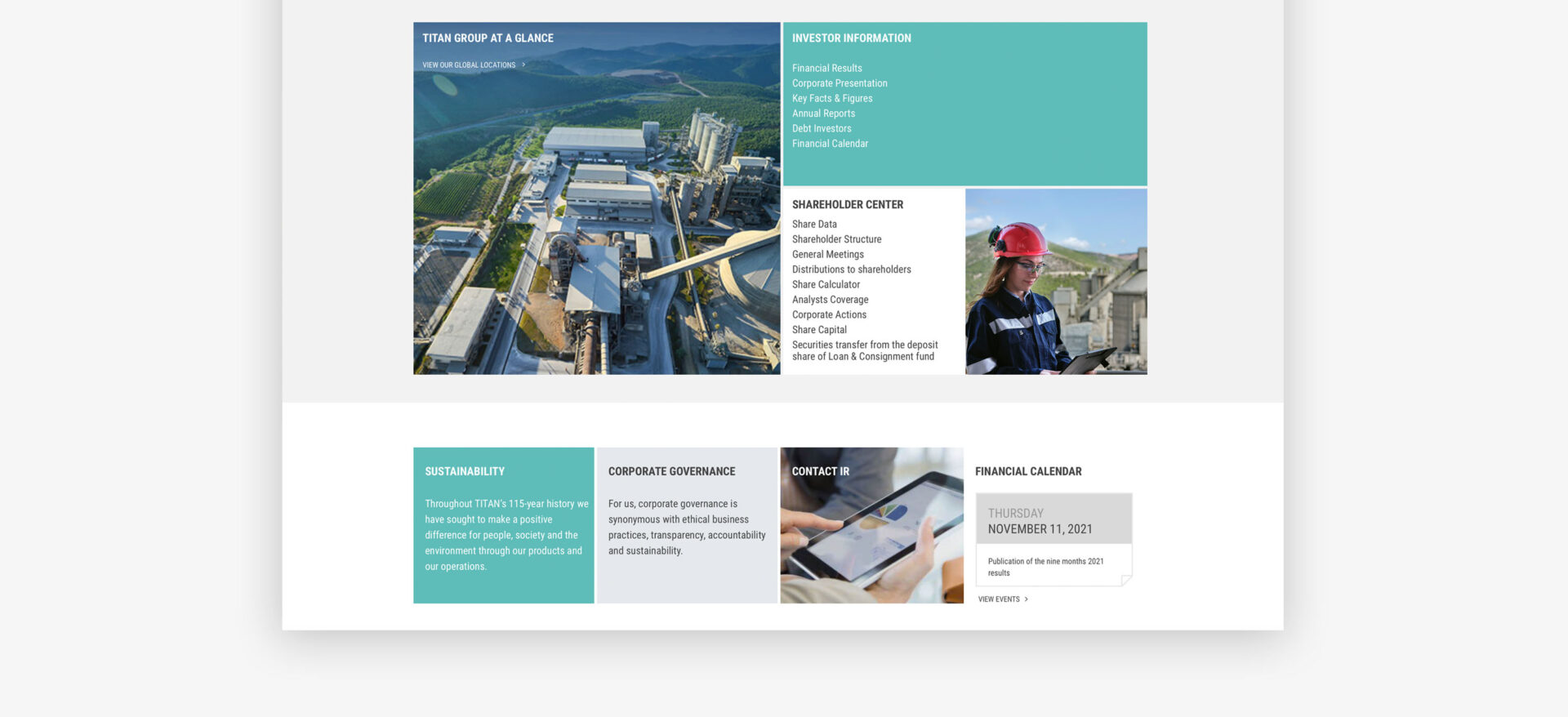 TITAN CEMENT Online
